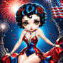 Betty Boop all American girl