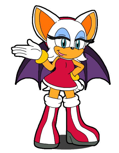 Amy Bat Rabb Rouge the Bat in Amy Rose's Outfit by JUSTINVAN1996 on DeviantArt