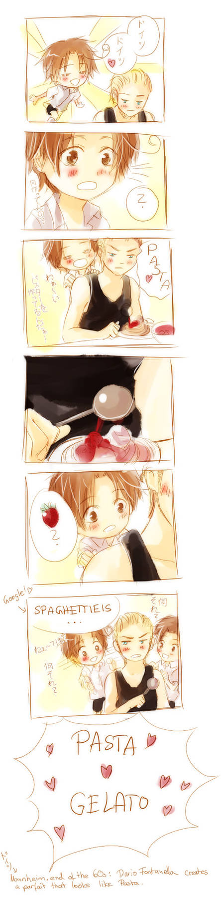APH: Spaghettieis - DoitsuIta by Lancha