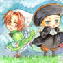 Hetalia: HRE and Chibitalia