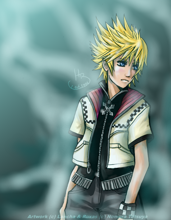 KH2: Roxas -revised- by Lancha on DeviantArt