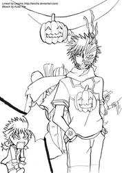 Bleach - Holloween Lineart