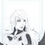 Emma Frost #2 Pencil Art