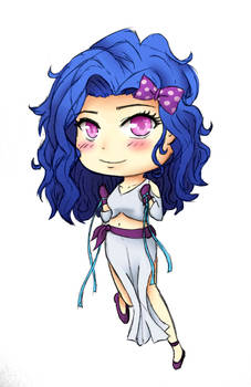 Coloured chibi sketch