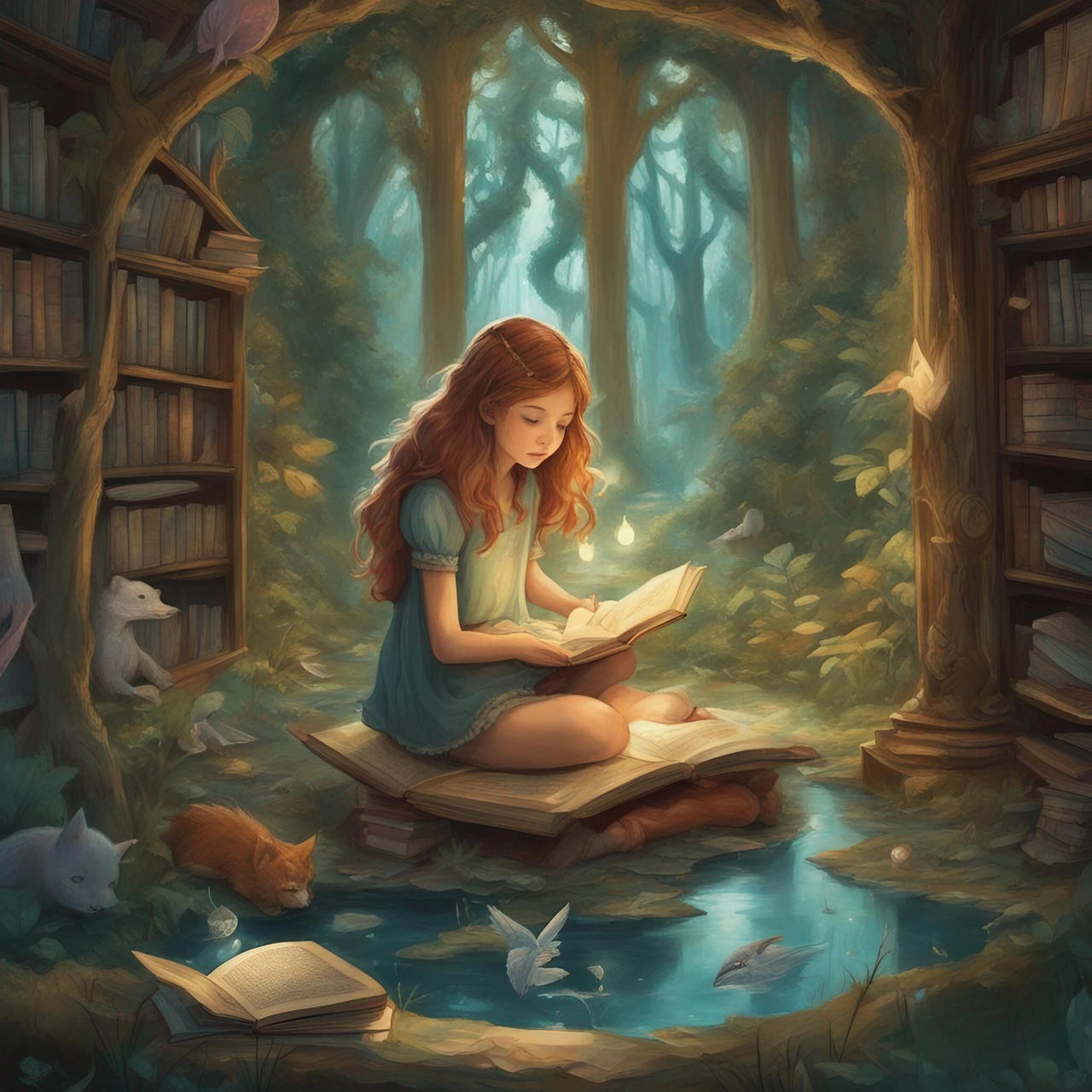 Enchanted Library By Prajinsp On Deviantart Enchanted Library By Prajinsp On Deviantart