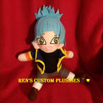 Commissioned Plushie  Sora! by RensCustomPlushies