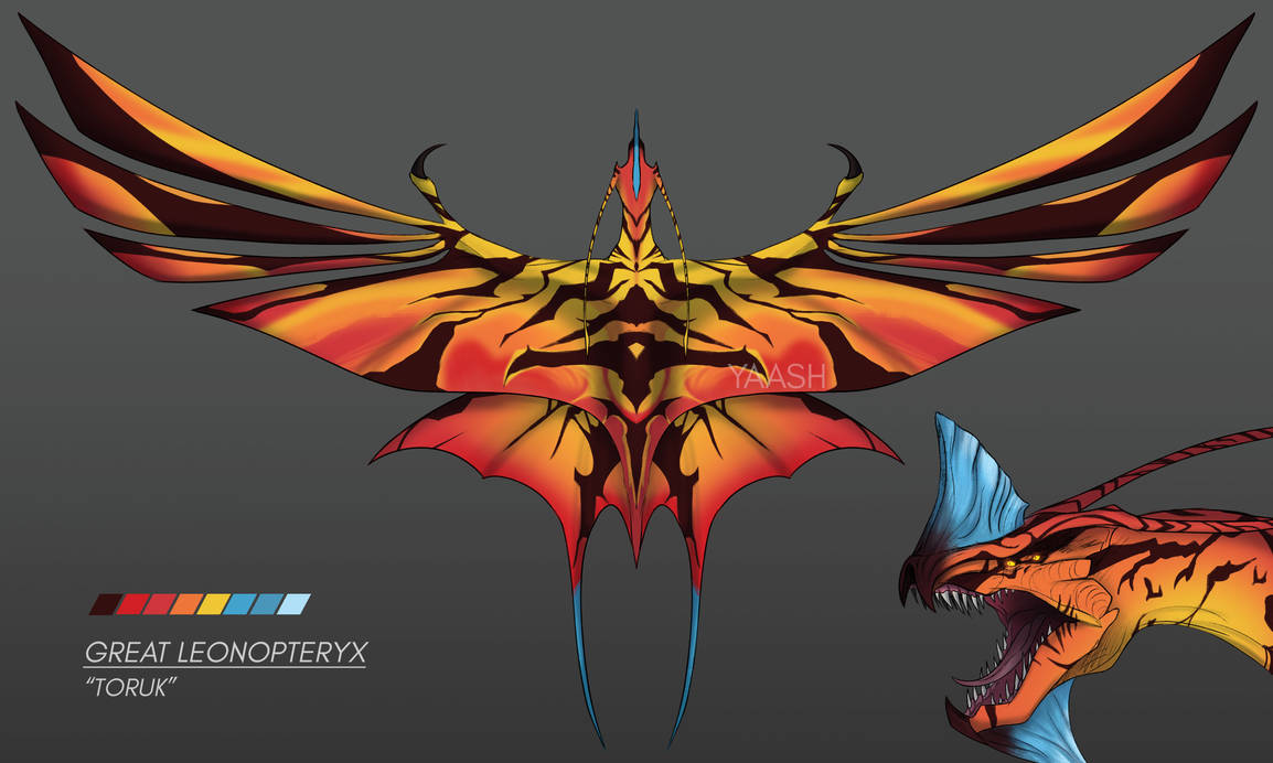 Toruk Size Toruk Great Leonopteryx by Yaashiniy on DeviantArt