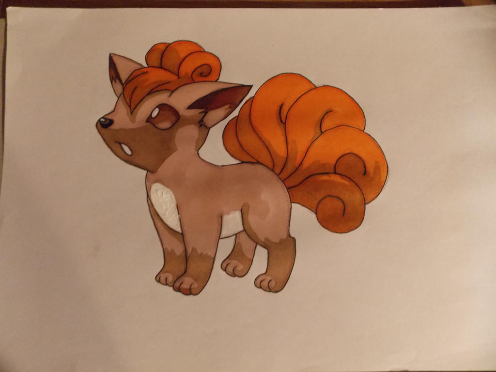 Pokemon #037 Vulpix by Singingartist1234 on DeviantArt
