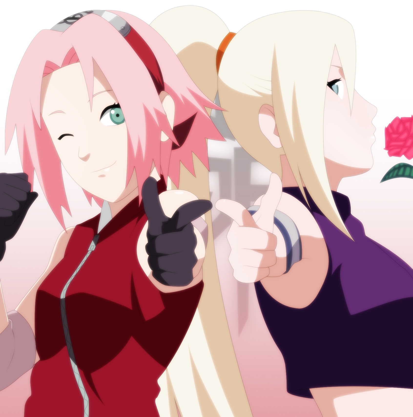 Ino and Sakura