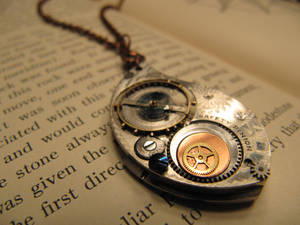 Pocket Watch Gear Pendant