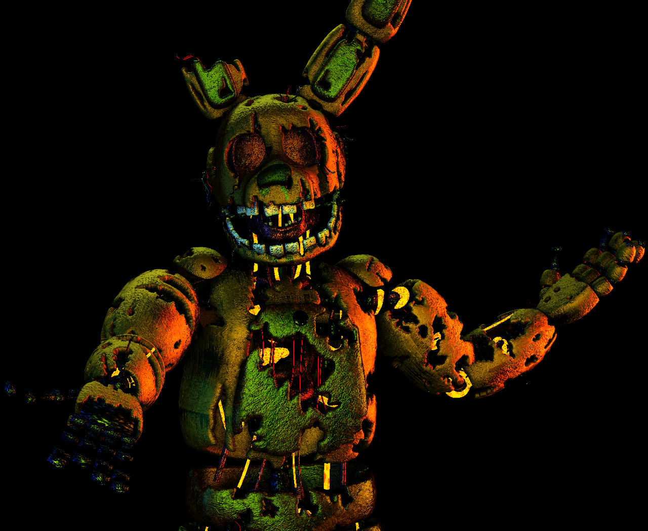 Halloween springtrap by Chillfox04 on DeviantArt