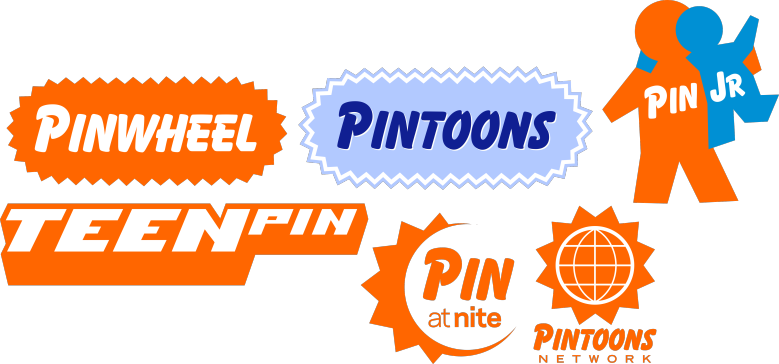 Pinwheel Old Logos (1984 - 09) by JayleenDeviantArt on DeviantArt