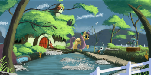 Fluttershy's cottege