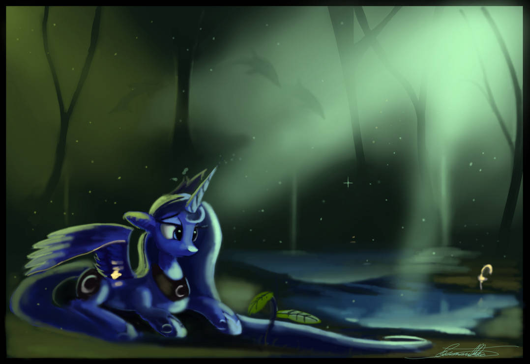 Beyond the veil -Luna's dream by Auroriia