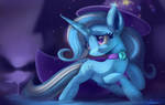 The great and powerful trixie, by Auroriia