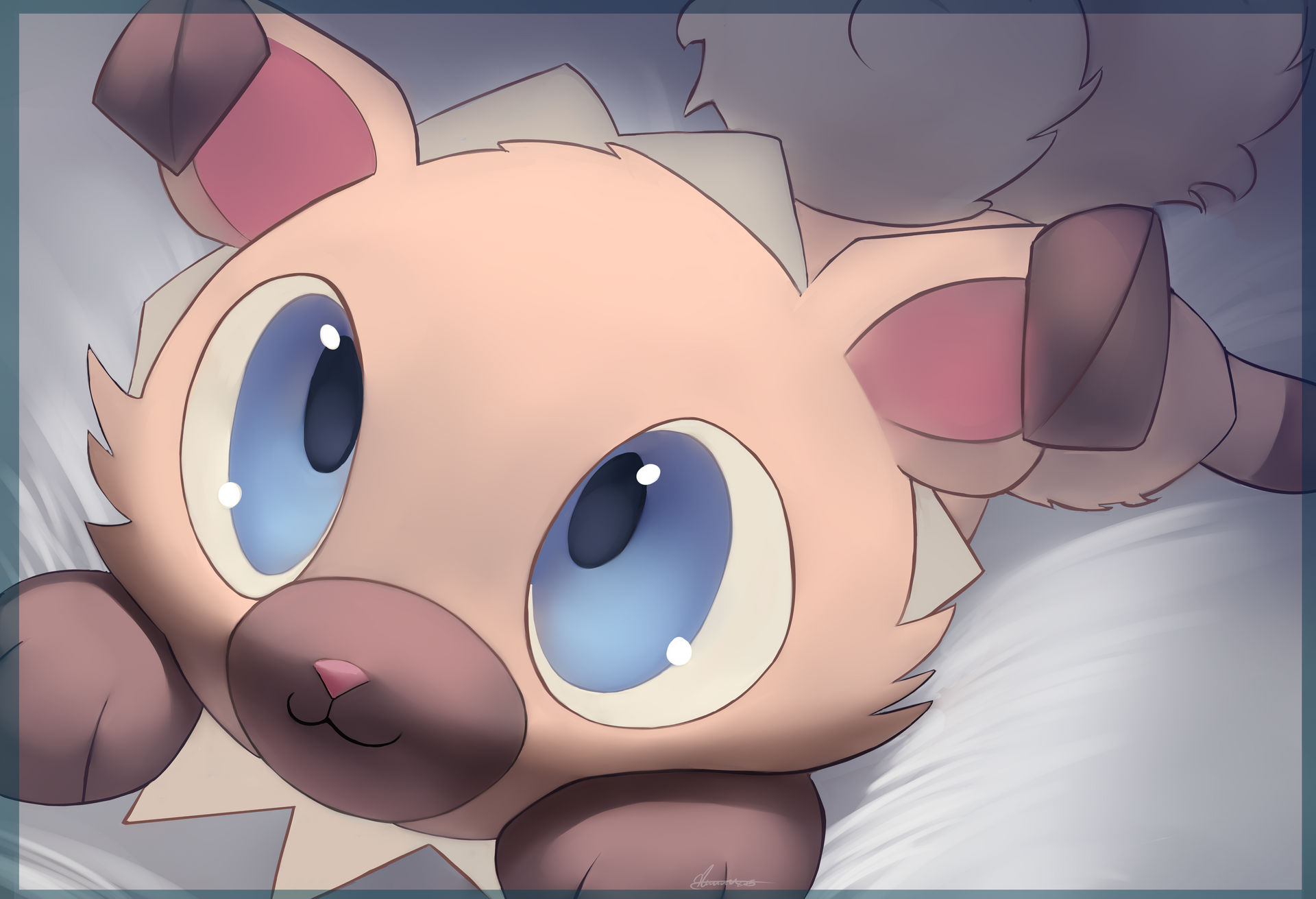 Curious Rockruff,