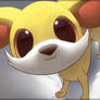 Curious fennekin seeks berries,