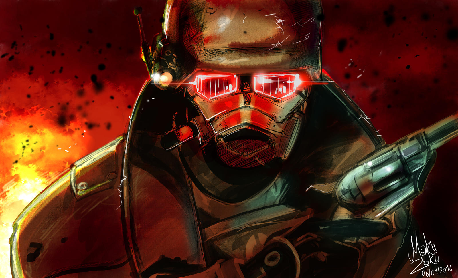 NCR RANGER One hour Study by MaKuZoKu on DeviantArt