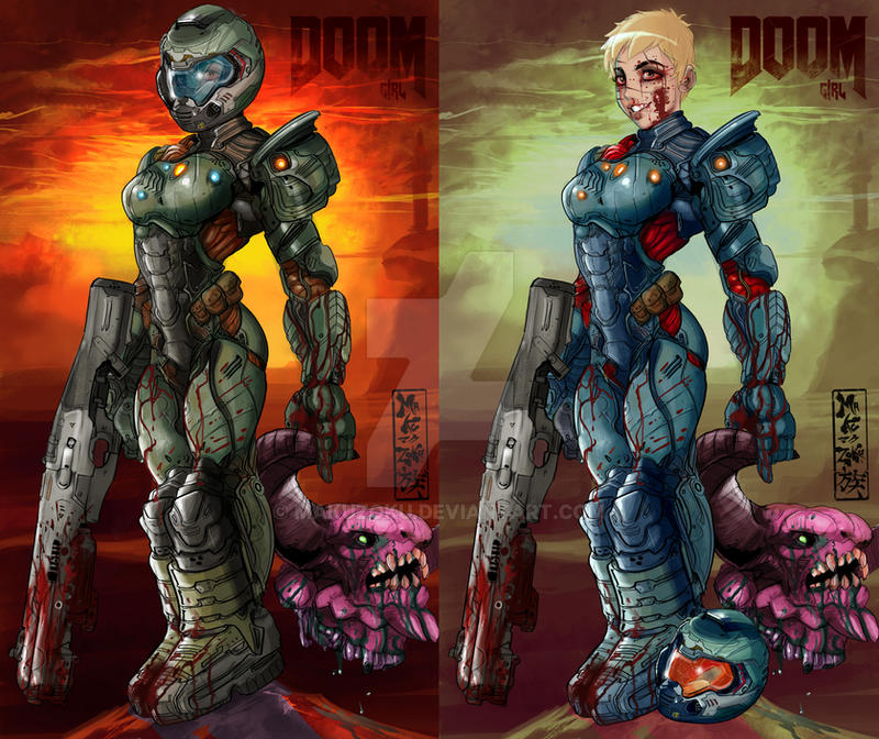 Doomer Girl #2 - Digital Art by SwiftCloud04 on DeviantArt