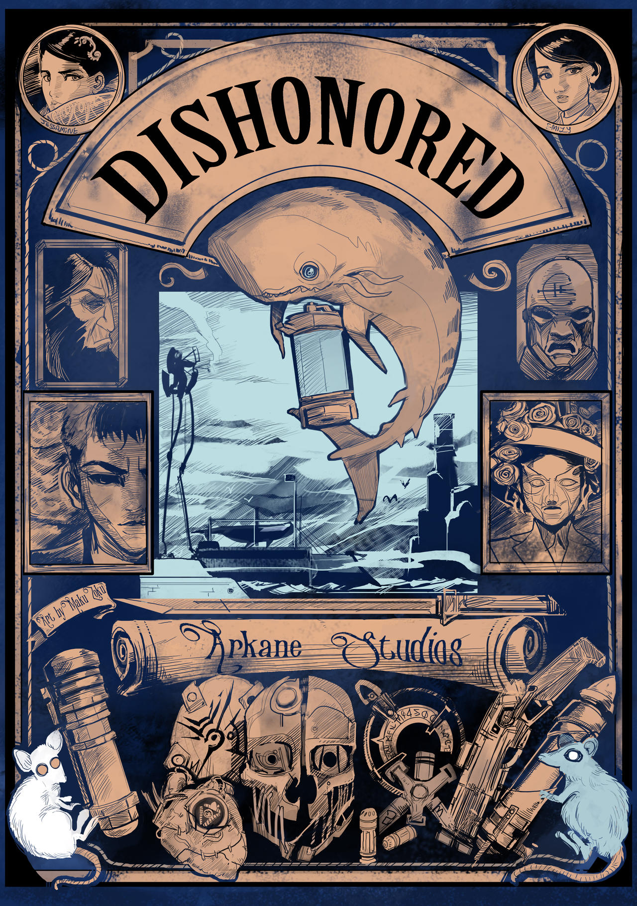 Dishonored Jules Verne Style