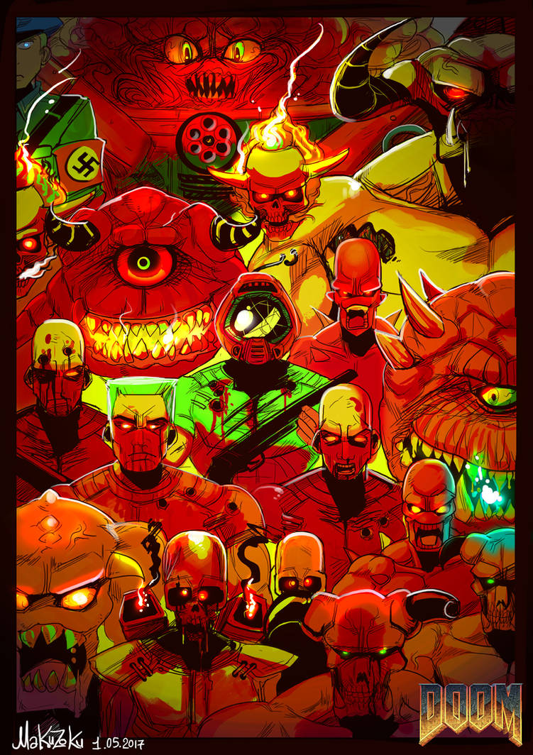 Deviantart Doom Unit DOOM by MaKuZoKu on DeviantArt
