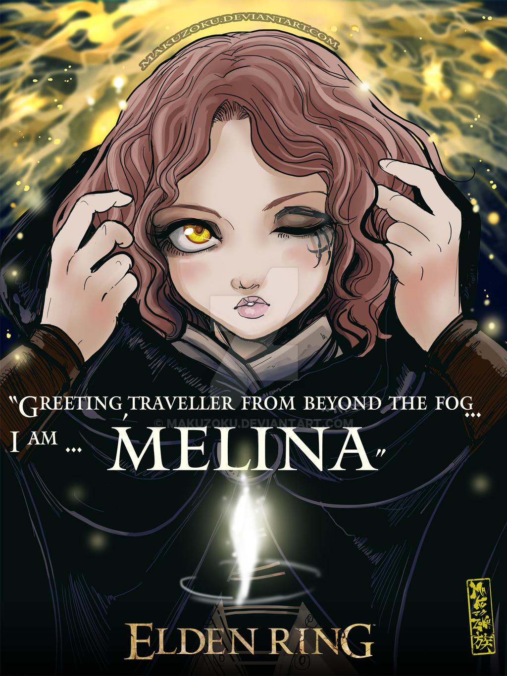 MELINA ELDEN RING by MaKuZoKu on DeviantArt