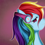 Rainbow Dash Headphones