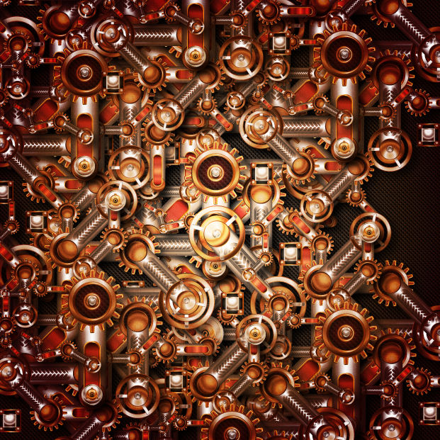 Clockwork Background by IllustratorG on DeviantArt