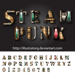 Steampunk FONT