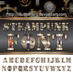 Steampunk FONT V2