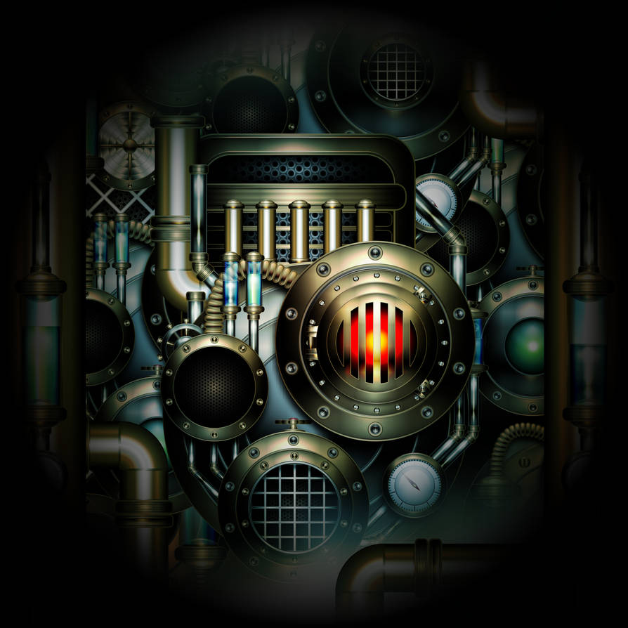 Steam Engine II by IllustratorG on DeviantArt