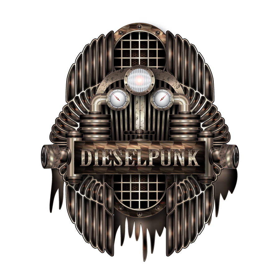 Dieselpunk Label (real dirty)