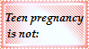 Stamp: Teen Pregnancy... by ShadowStarEXE