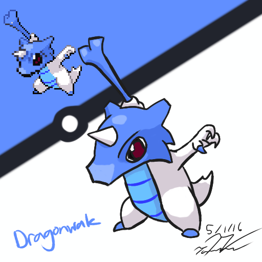 Pokemon Fusion - Dragonwak