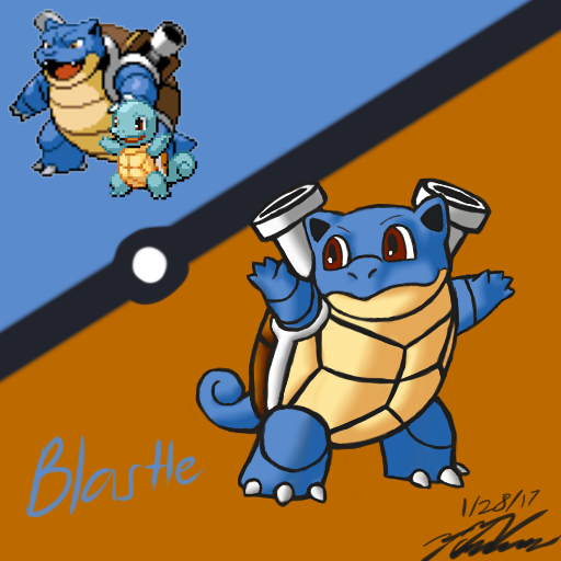 Pokemon Fusion - Blastle