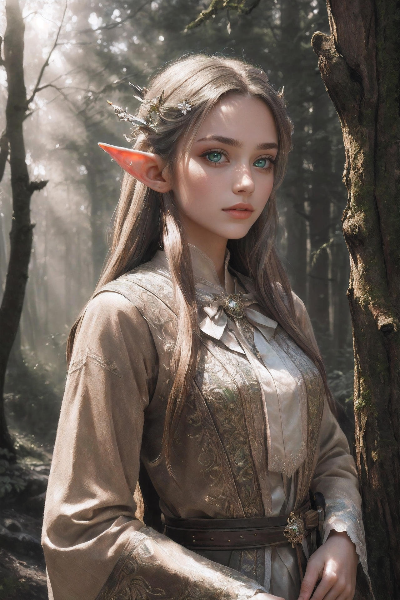 Buff Elf Portrait Elf Portrait by Sk4lter on DeviantArt