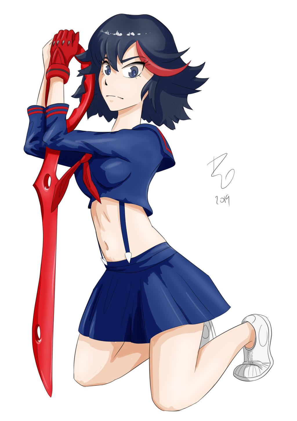 Ryuko Forms Ryuko Matoi kill la kill by robepate on DeviantArt