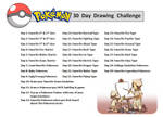 Pokemon 30 Day Drawing Challenge
