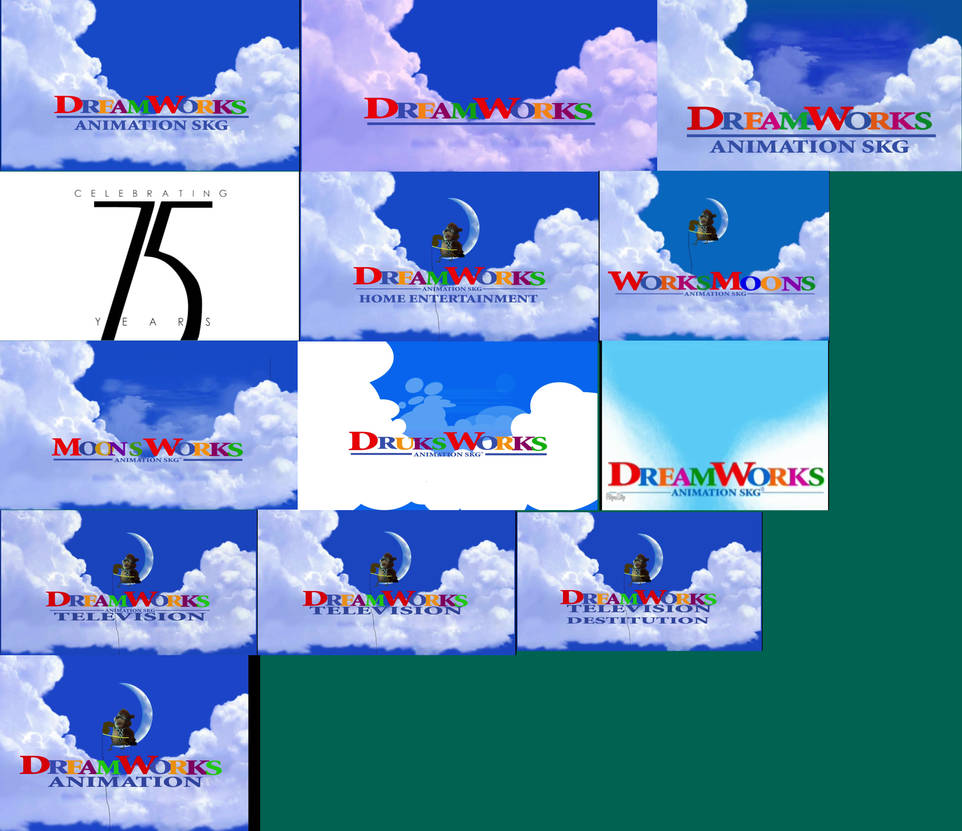 DREAMWORKS REMAKE Logo Pack by kazman42 on DeviantArt