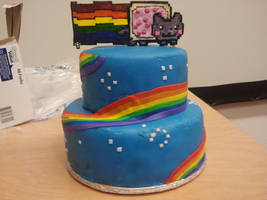 Nyan Cat Cake