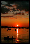 Sunset Marina by B30wuLf