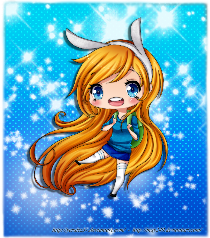 {Collab with May} - Chibi Fionna