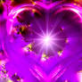 Purple Heart of Love