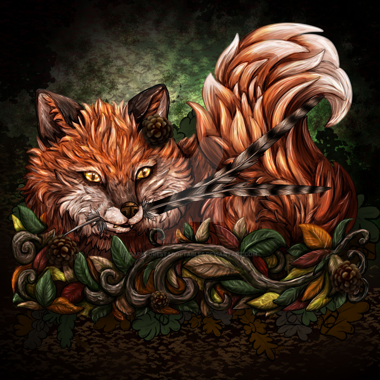 Autumn fox