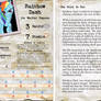 Arkham Horror Character Sheet - Rainbow Dash