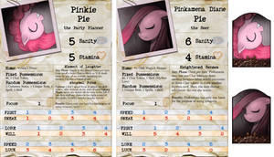 Arkham Horror Character Sheet - Pinkie Pie