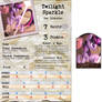 Arkham Horror Character Sheet - Twilight Sparkle