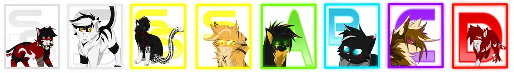 All osu! ranks by Taiyowind on DeviantArt