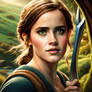 Emma Watson as a Hobbit