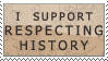 Respect History Stamp by sugaredheart